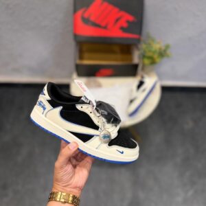 First Copy AJ1 Low Travis x Stussy