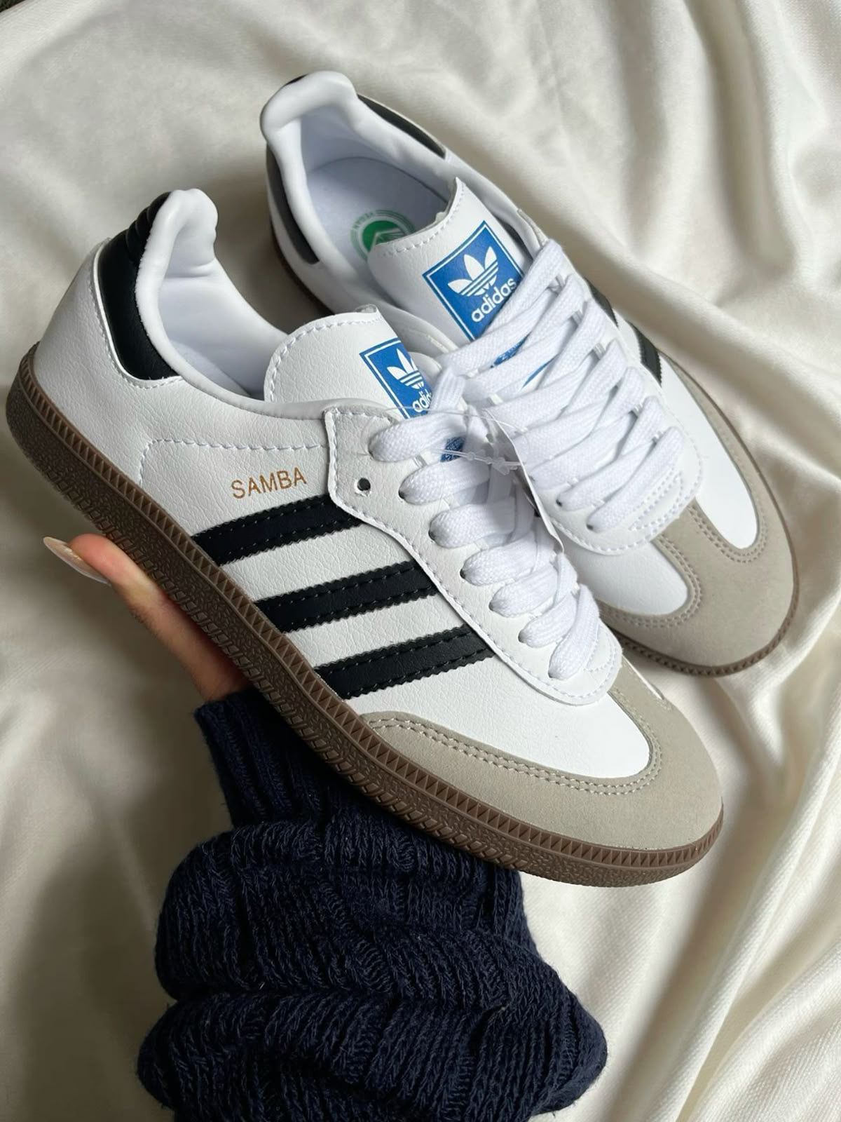First Copy Adidas Originals Samba White - Image 8