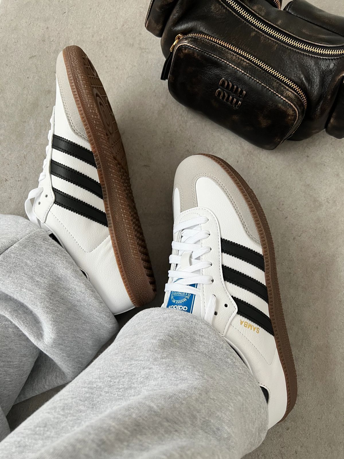 First Copy Adidas Originals Samba White - Image 6