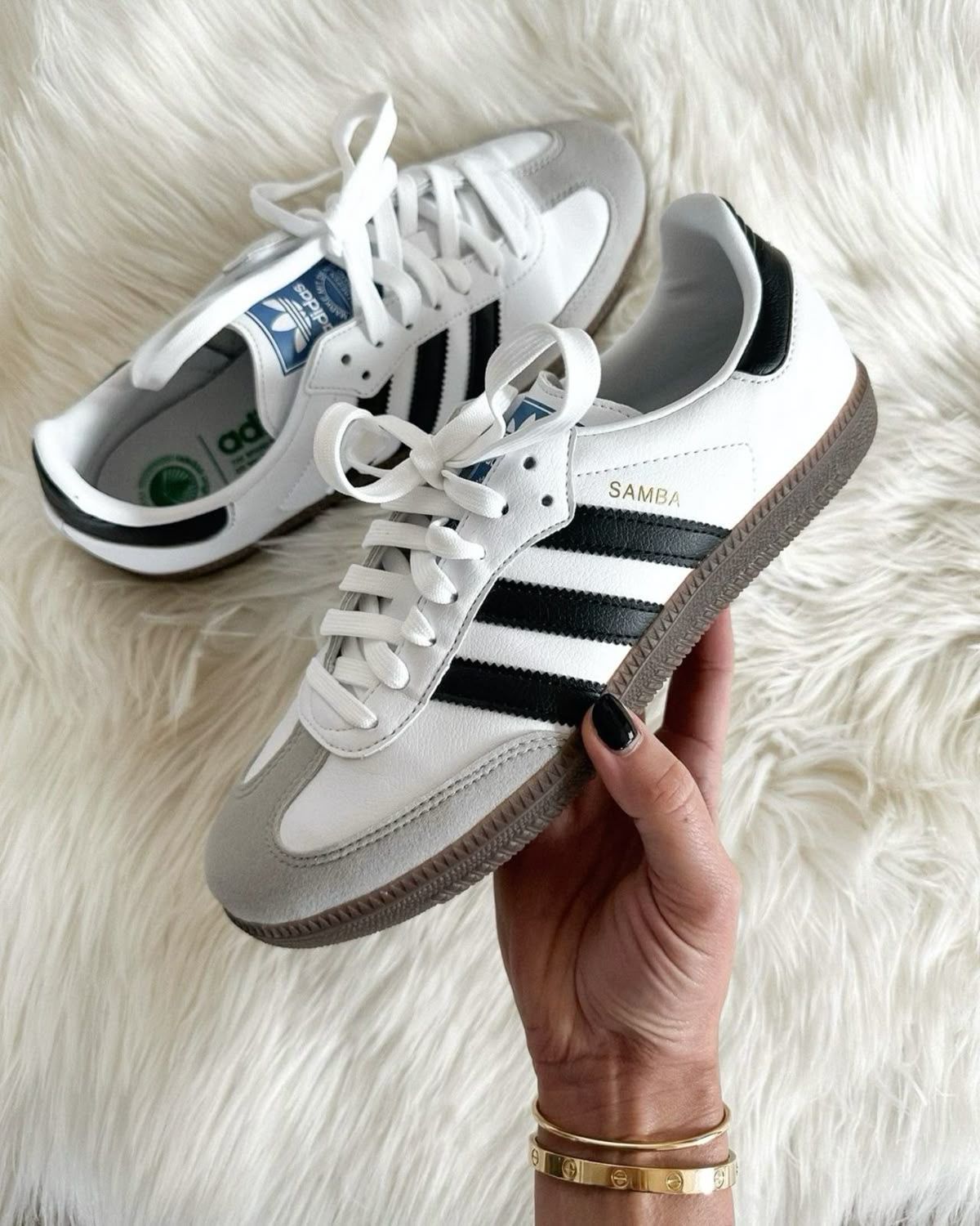 First Copy Adidas Originals Samba White - Image 5