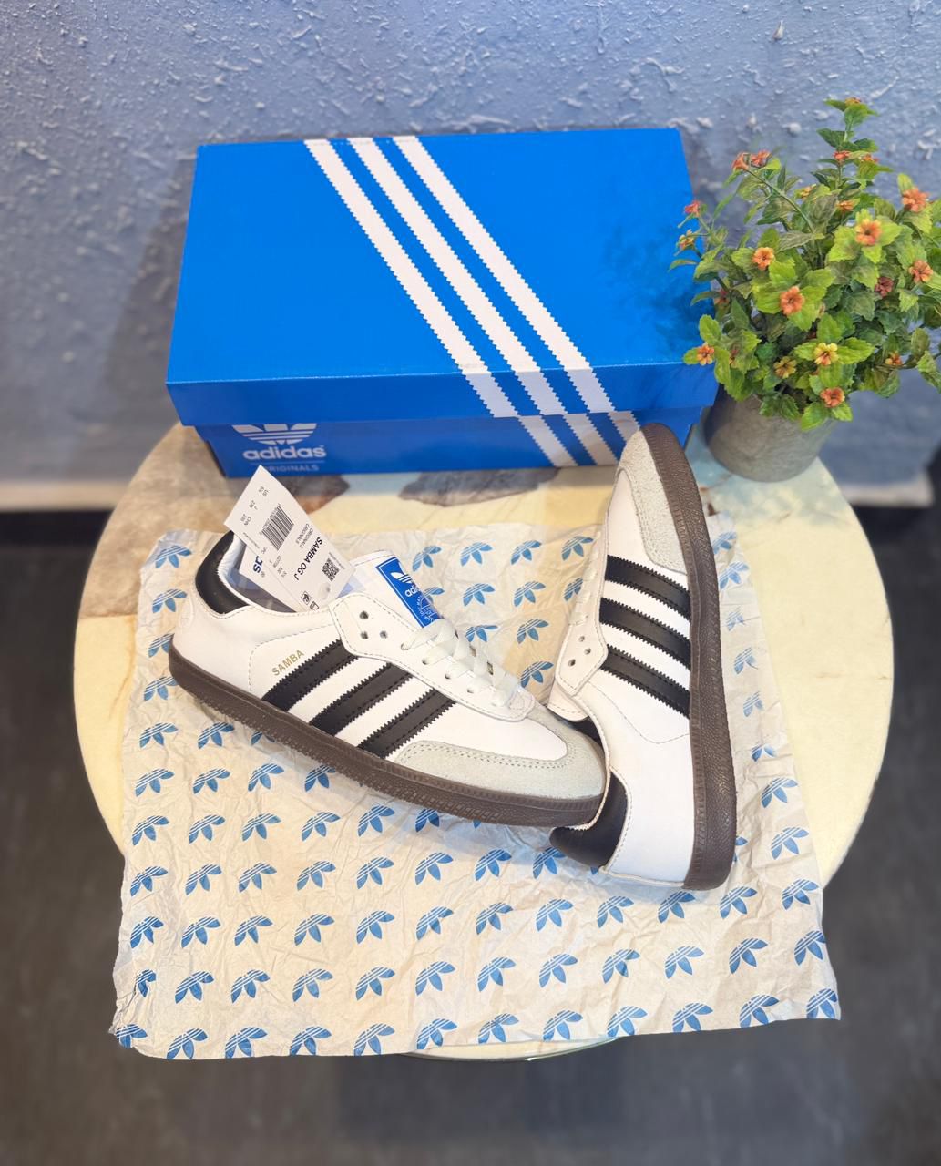 First Copy Adidas Originals Samba White - Image 2